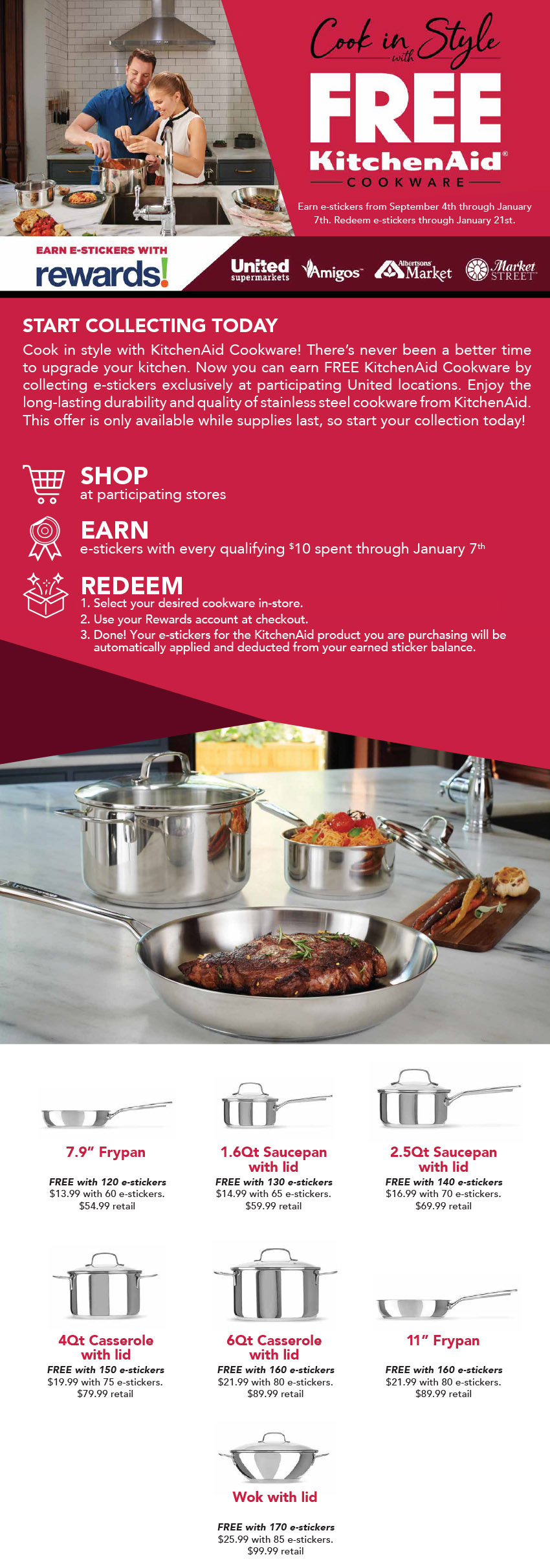 KitchenAid Cookware Program Details